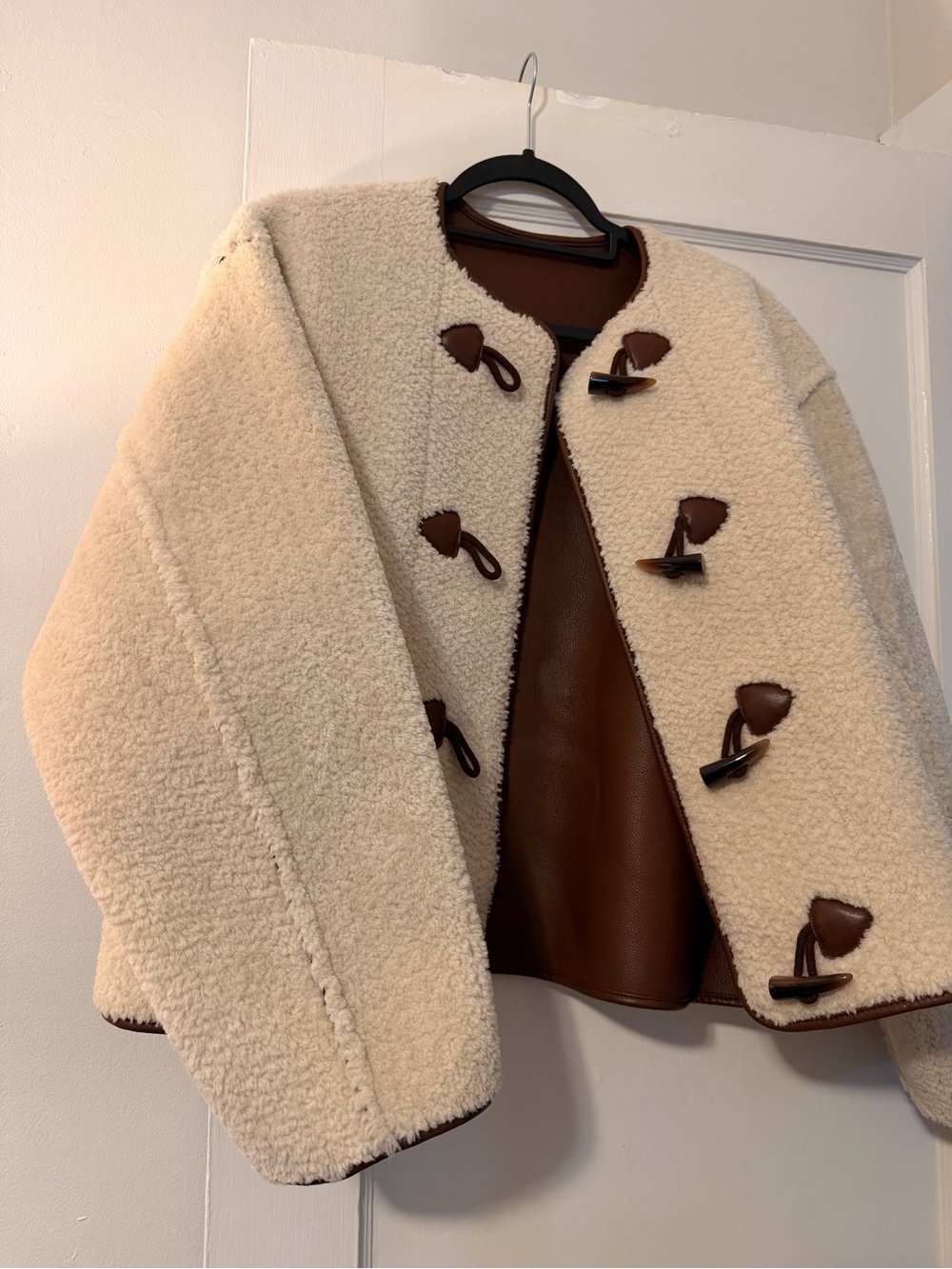 Splendid x Cella Jane Reversible Sherpa Coat - Picture 7 of 7